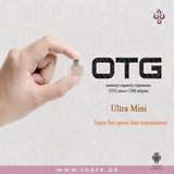 OTG USB plug - تحويلة يو أس بي  للهواتف الذكية ، جودة عالية ، سرعة النقل ، ذات حجم صغير - متجر لقطة