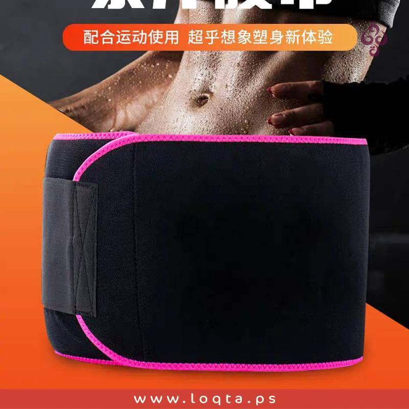 الصورة الرئيسية ل حزام مشد حراري لفقدان الوزن الزائد بمنطقة البطن والخصر للتمارين الرياضية على متجر لقطة Loqta.ps