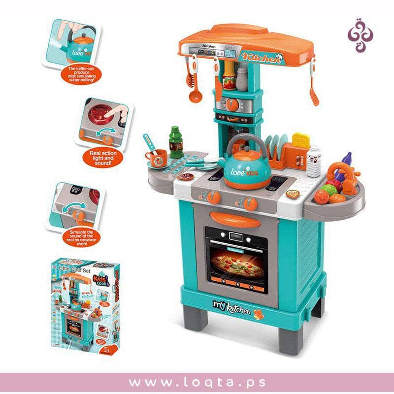 الصورة الرئيسية ل ألعاب الطبخ للأولاد 008-950A لتجربة جديدة ومميزة لطفلك وتنمية مهاراته على متجر لقطة Loqta.ps