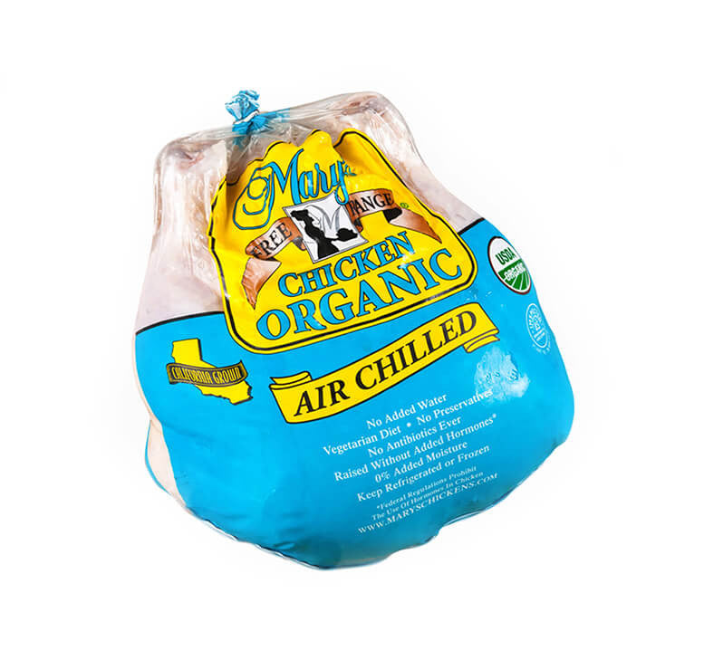 Marys Usda Organic Whole Chicken Frozen The Fresh Supply Company 