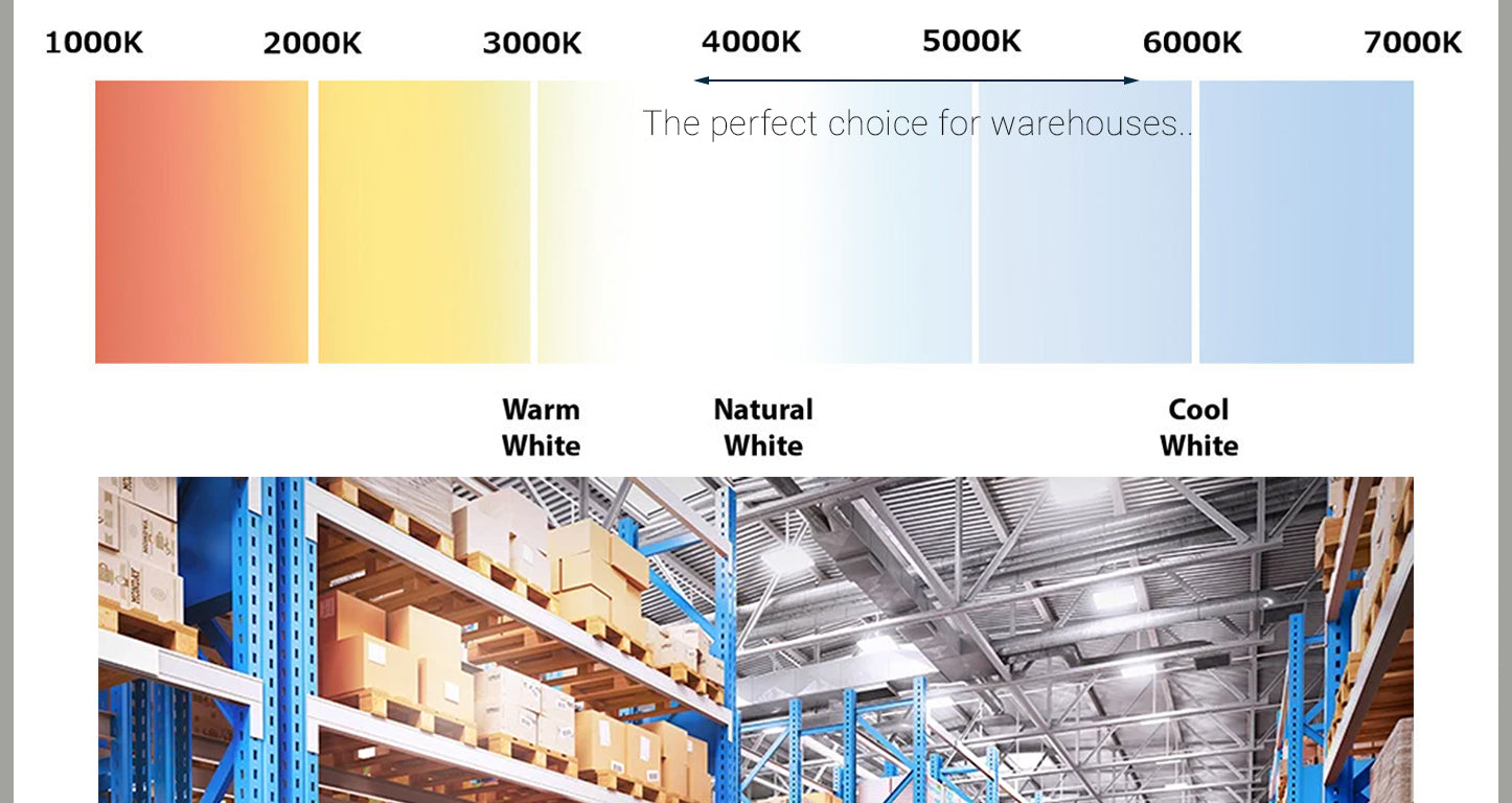 color temperatures between 4000k and 5000k 