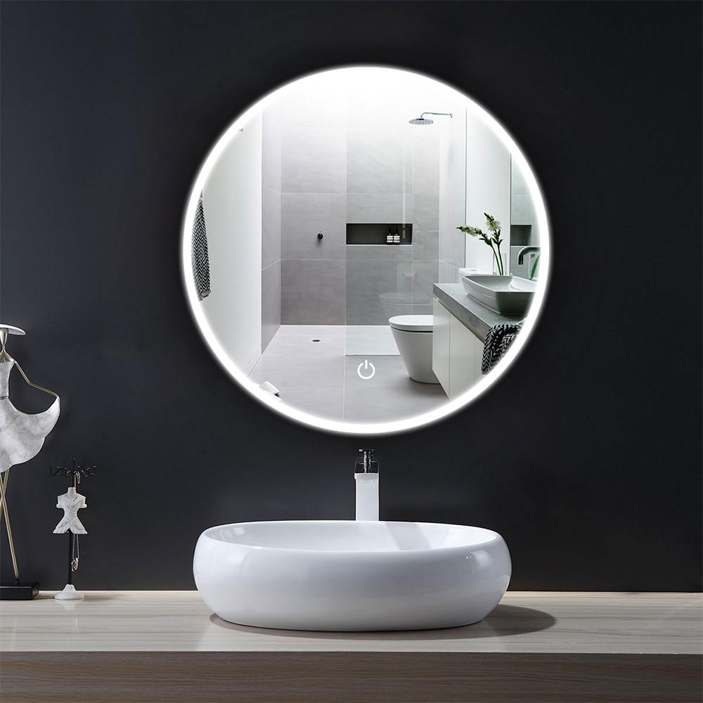 Featured image of post Black Round Bathroom Mirror Light : We carry the world&#039;s premier designs of lighted bath mirrors, because bathrooms are more than just there is no bathroom that can&#039;t be spruced up by a beautiful and stylish lighted bath mirror.