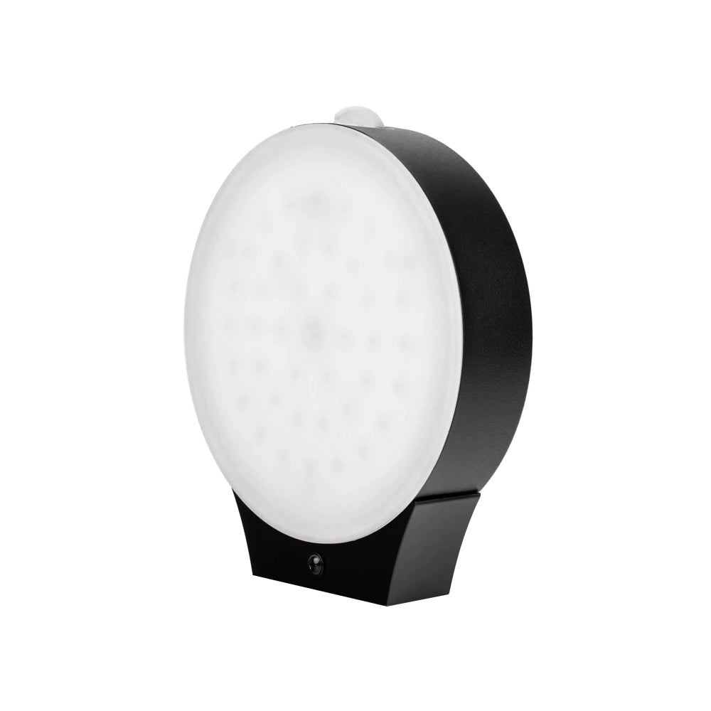 Smart Solar Outdoor LED Wall Lights PIR Sensor, Round, HY06WSRB, – LEDMyPlace