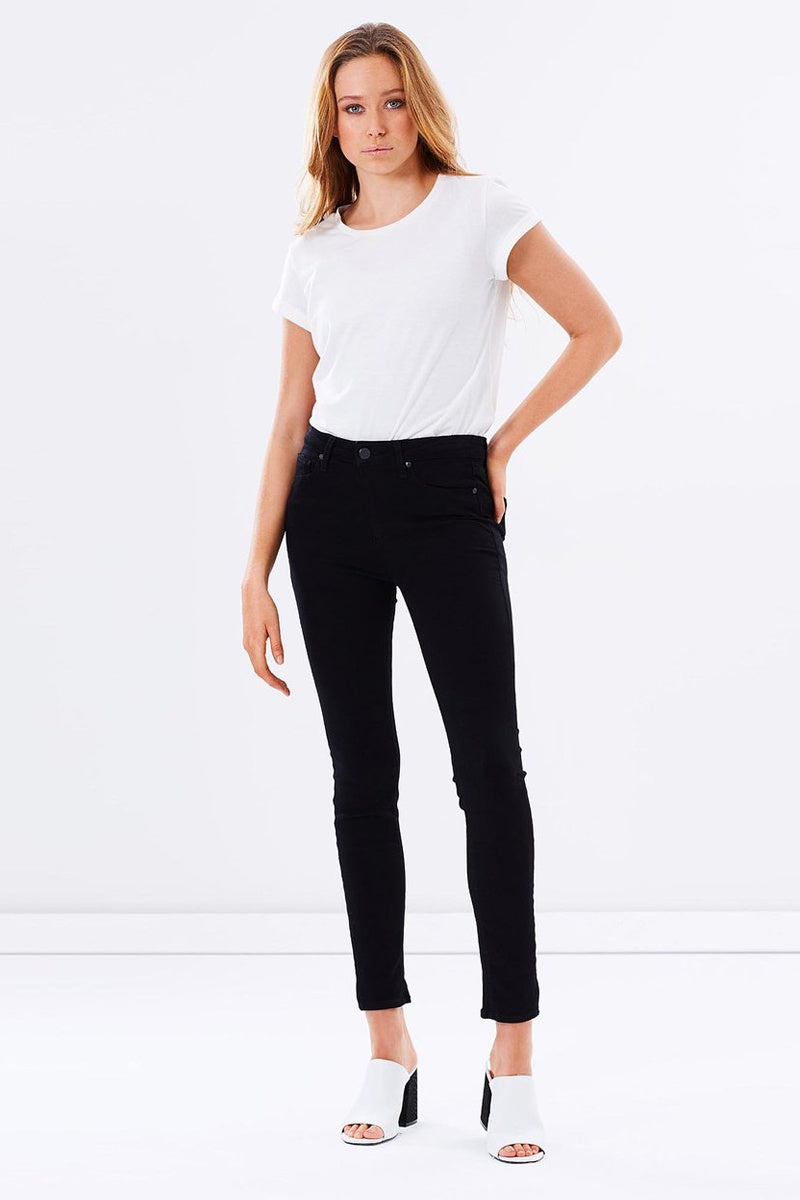 paige hoxton ultra skinny black shadow