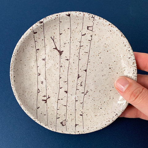 Bella Joy Pottery Birch Jewelry Dish