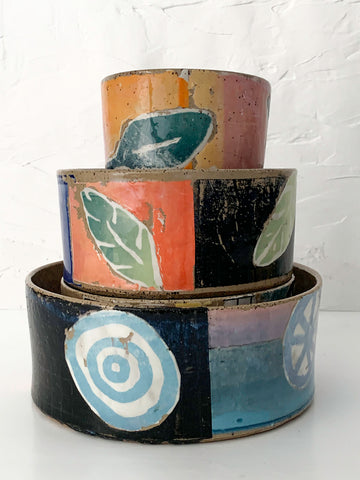 Nesting Bowls by Heidi Fahrenbacher of Bella Joy Pottery