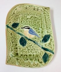 Cathy Green Bird Plate