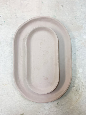 slip cast platters bella joy pottery