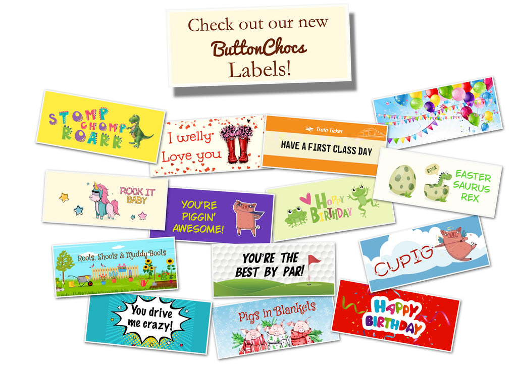 Check Out our new ButtonChocs Labels