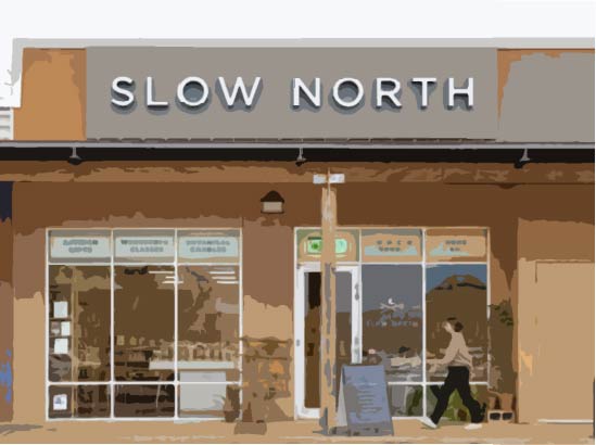 Slow North retail shop in Austin