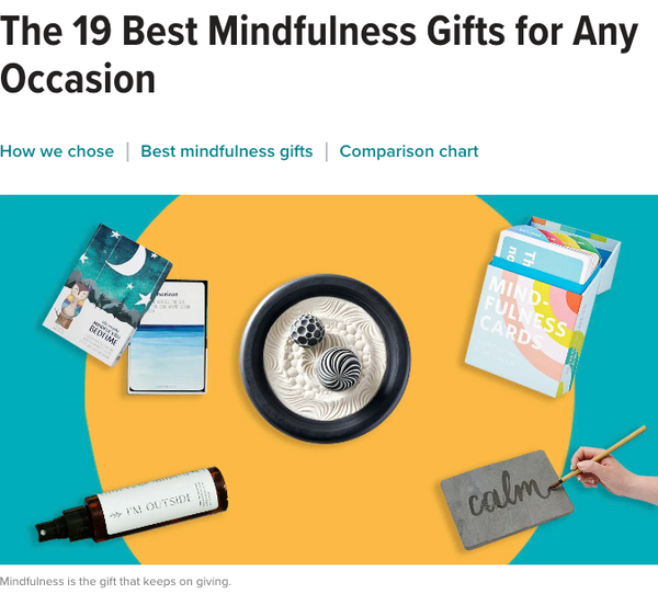 As Seen In Healthline: Best Mindfulness Gifts – Slow North