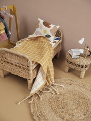 Doll Bed Rattan Fabelab