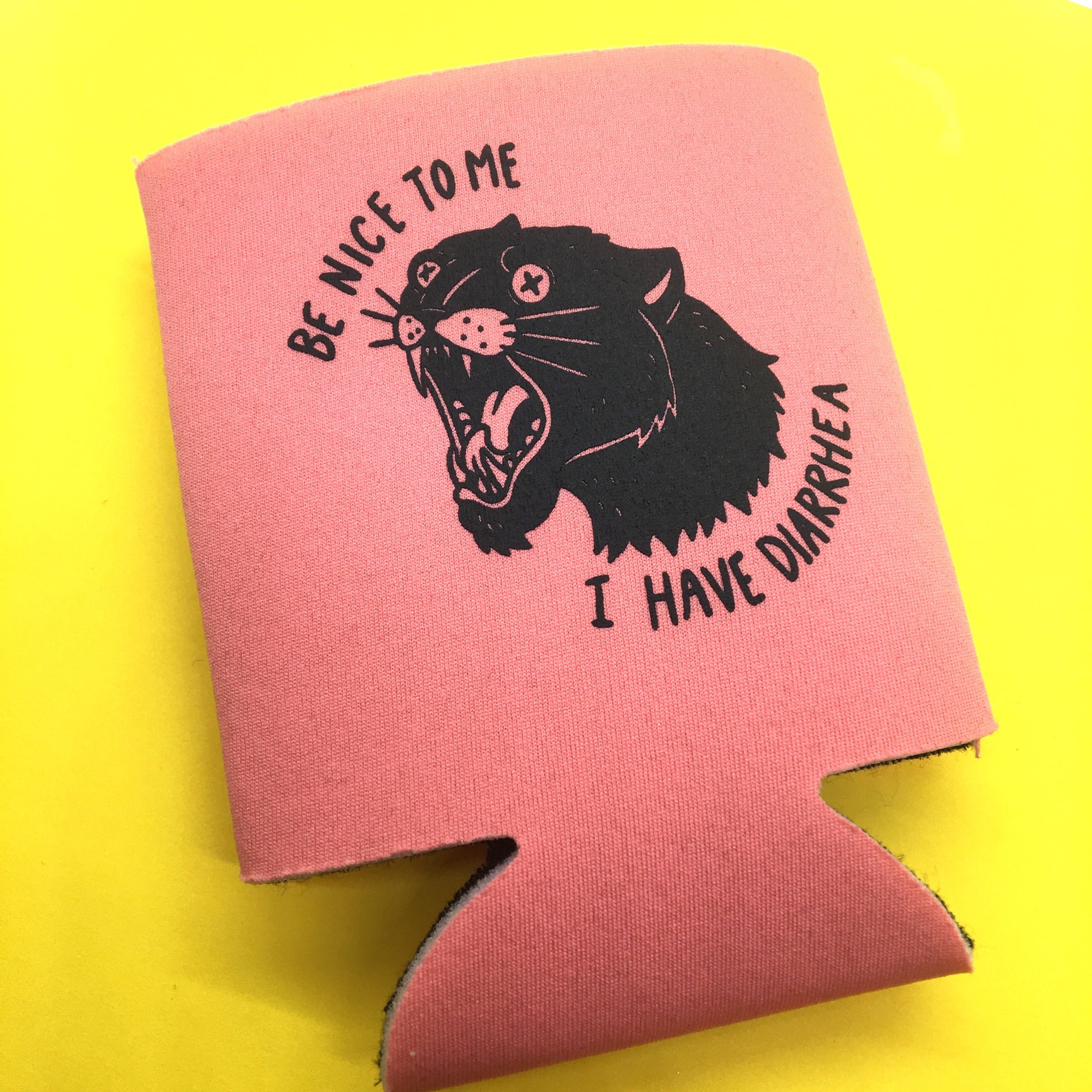 Diarrhea Koozie New Profanity