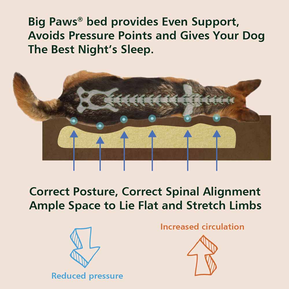 memory foam to support joints