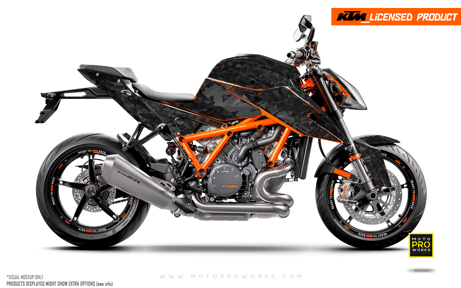 KTM 1290 SUPERDUKE 2020 TEMPLATE - Legit, verified & testfitted vector  template (.AI, .EPS, .CDR). Instant download. Guaranteed perfect fitment.  All templates made by the same person since 2015.