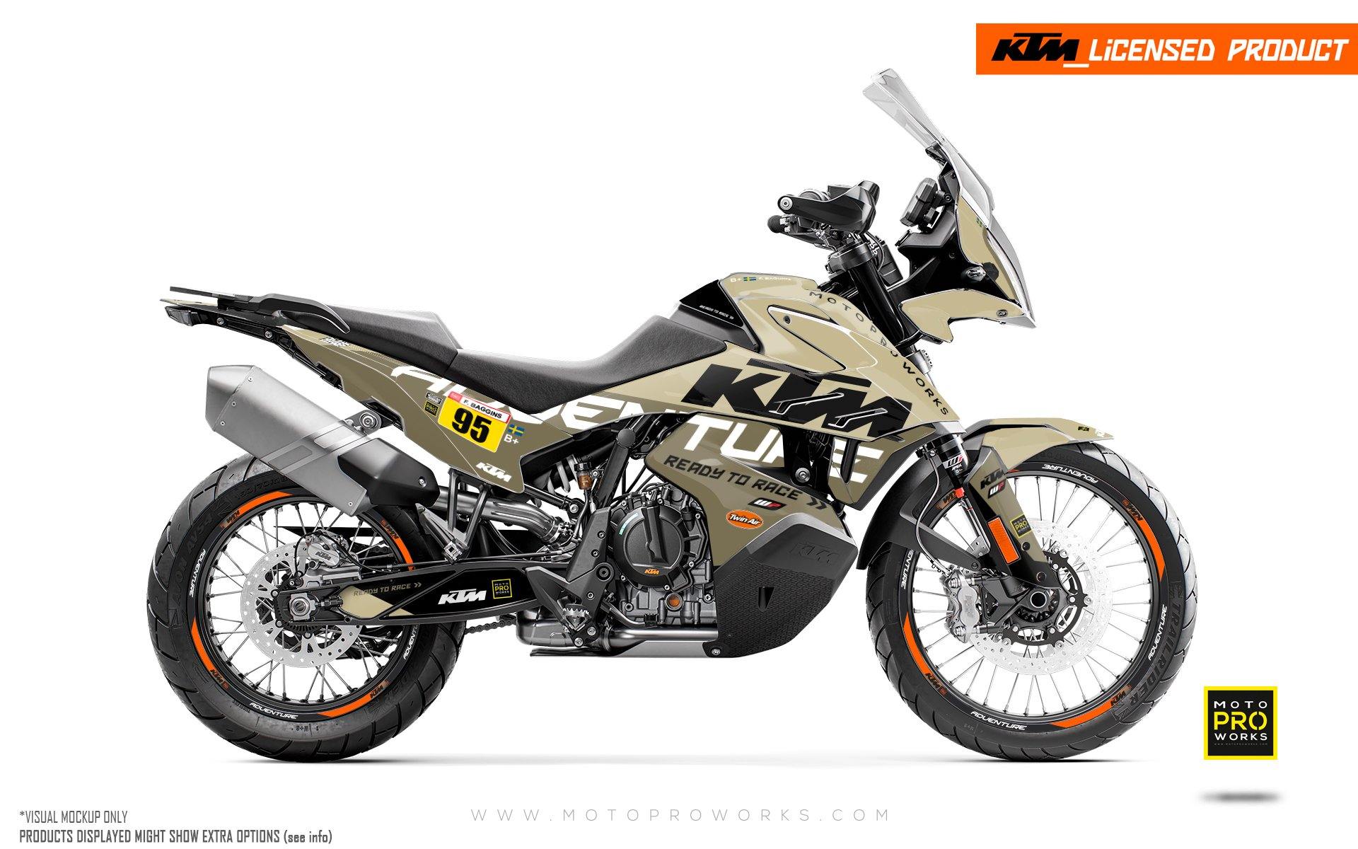 KTM 790/890 Adventure R/S GRAPHICS "Waypointer" (Sand) MotoProWorks