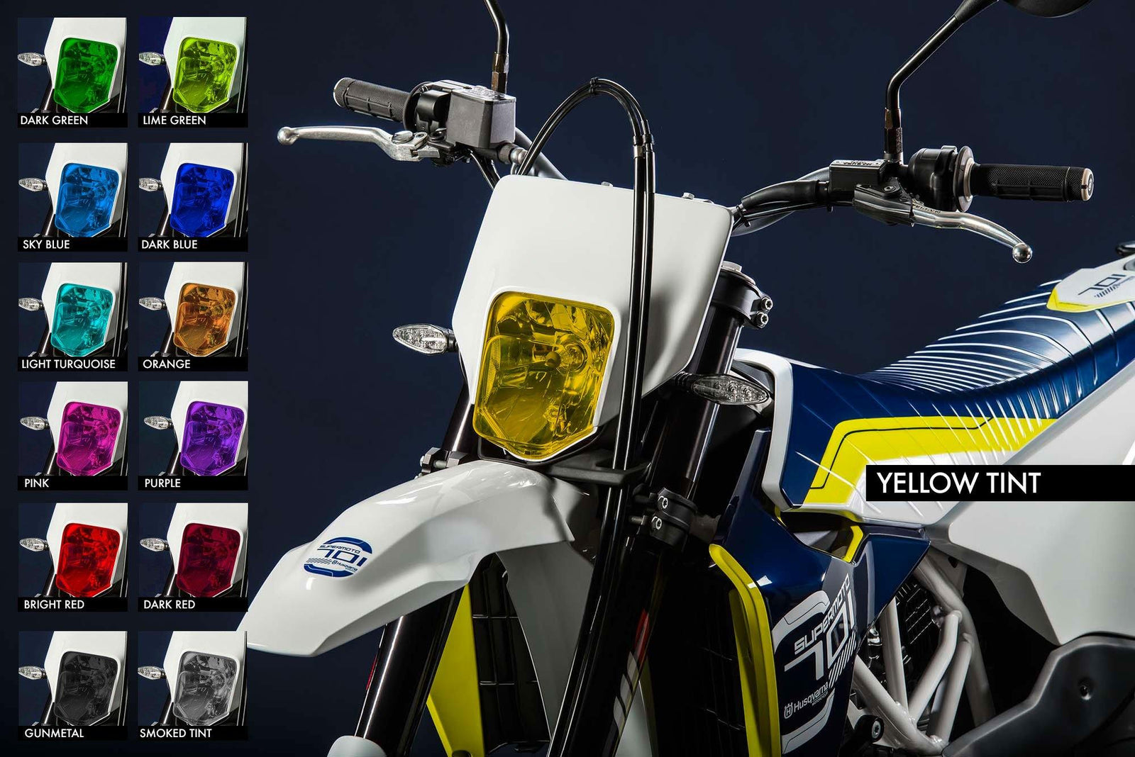 bike front light sticker