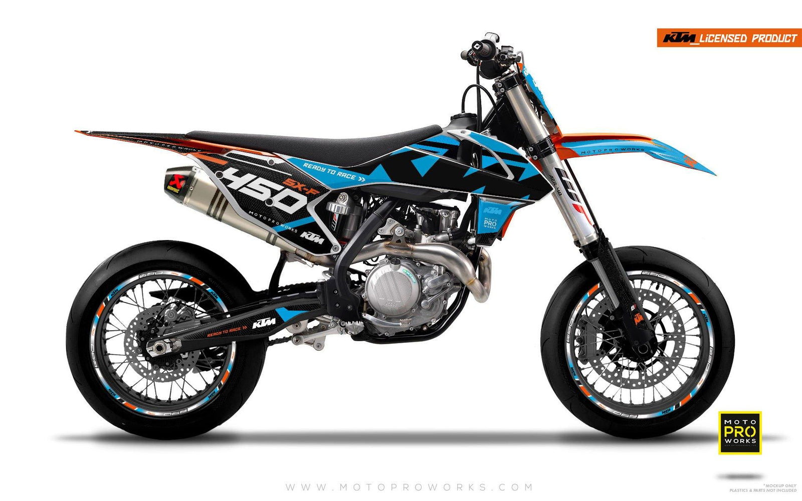 KTM GRAPHICS - READYONE (blue) - MotoProWorks