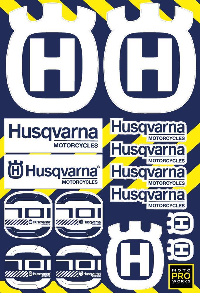 Husqvarna 701 GRAPHICS - MarkSeven (Grey) - MotoProWorks