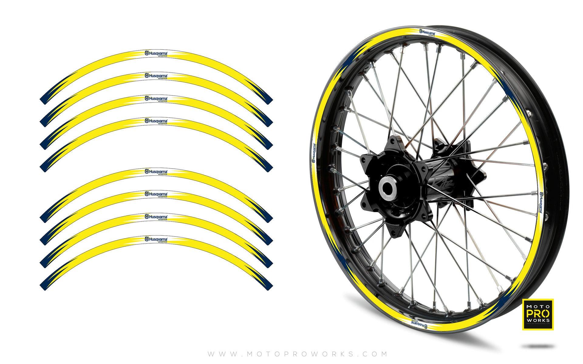 yellow bike rims