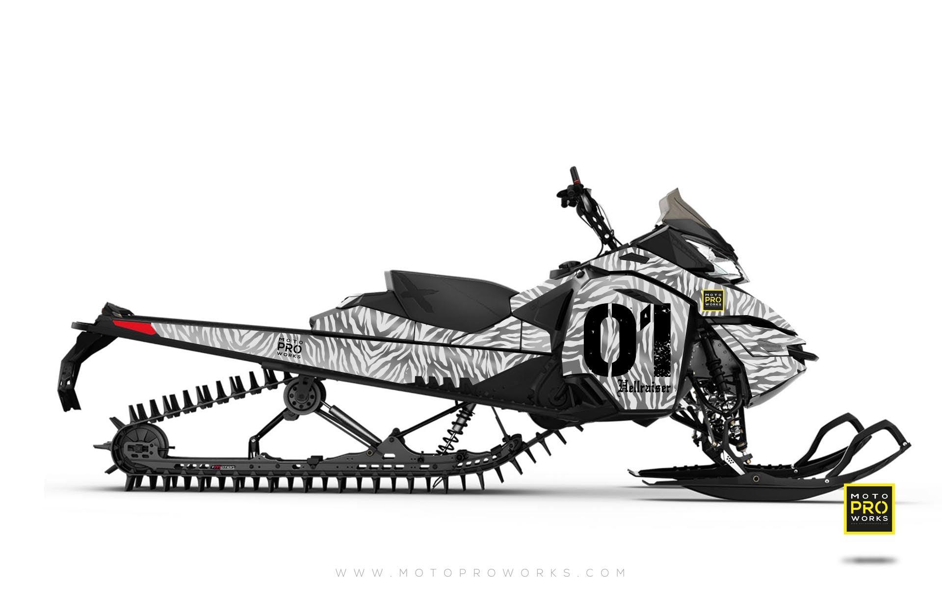 Snowmobile Graphics ged Ski Doo Motoproworks Decals And Bike Graphic Kit