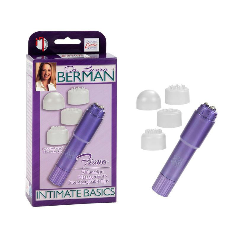 Dr. Laura Berman Fiona 7-Function Massager with Interchangeable Tips