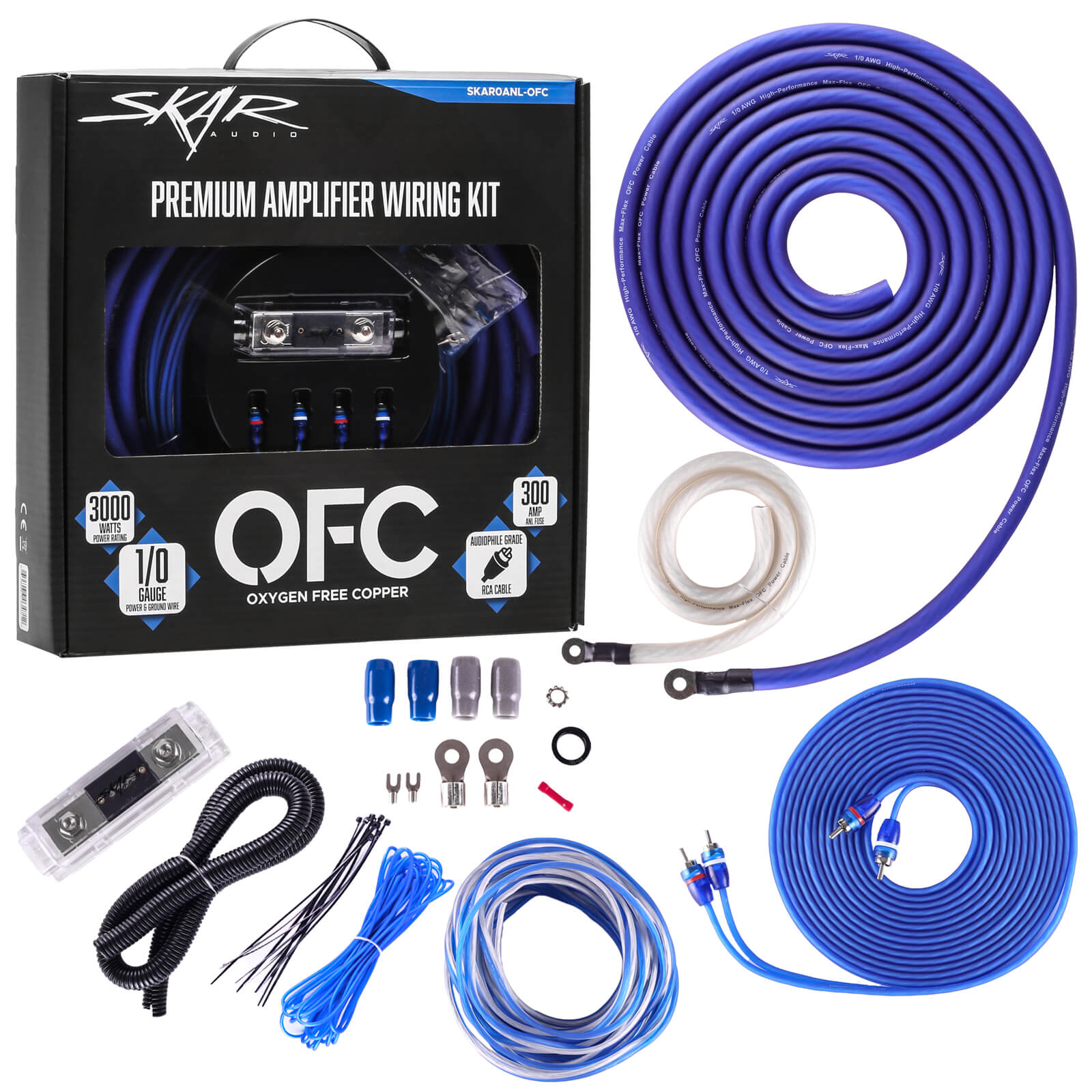 0 gauge amp wire kit