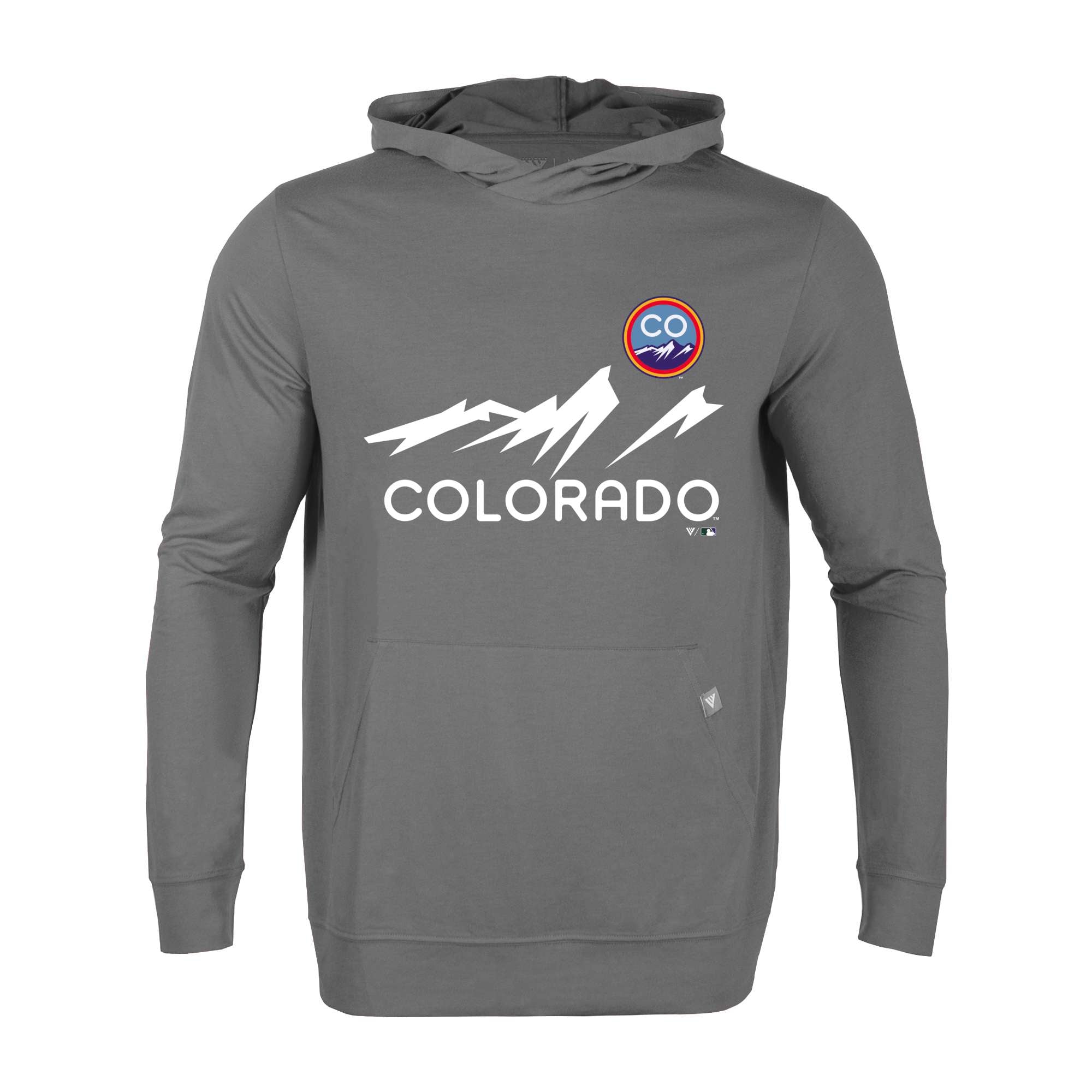 Colorado Rockies Phase City Connect Core Logo Pebble ABJ / S