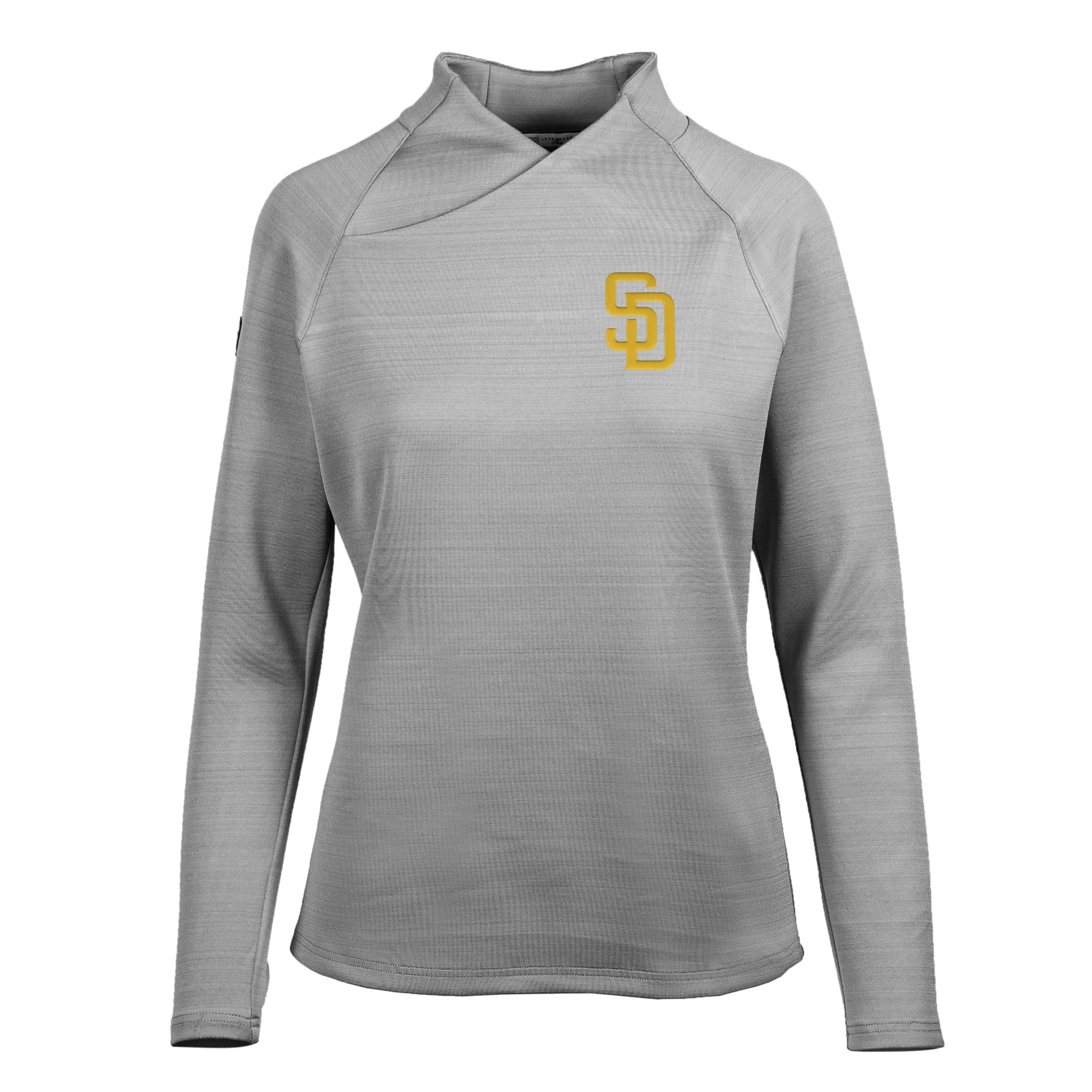 Levelwear San Diego Padres White City Connect Podium Long Sleeve Hoodie, White, 80% Cotton / 20% POLYESTER, Size XL, Rally House