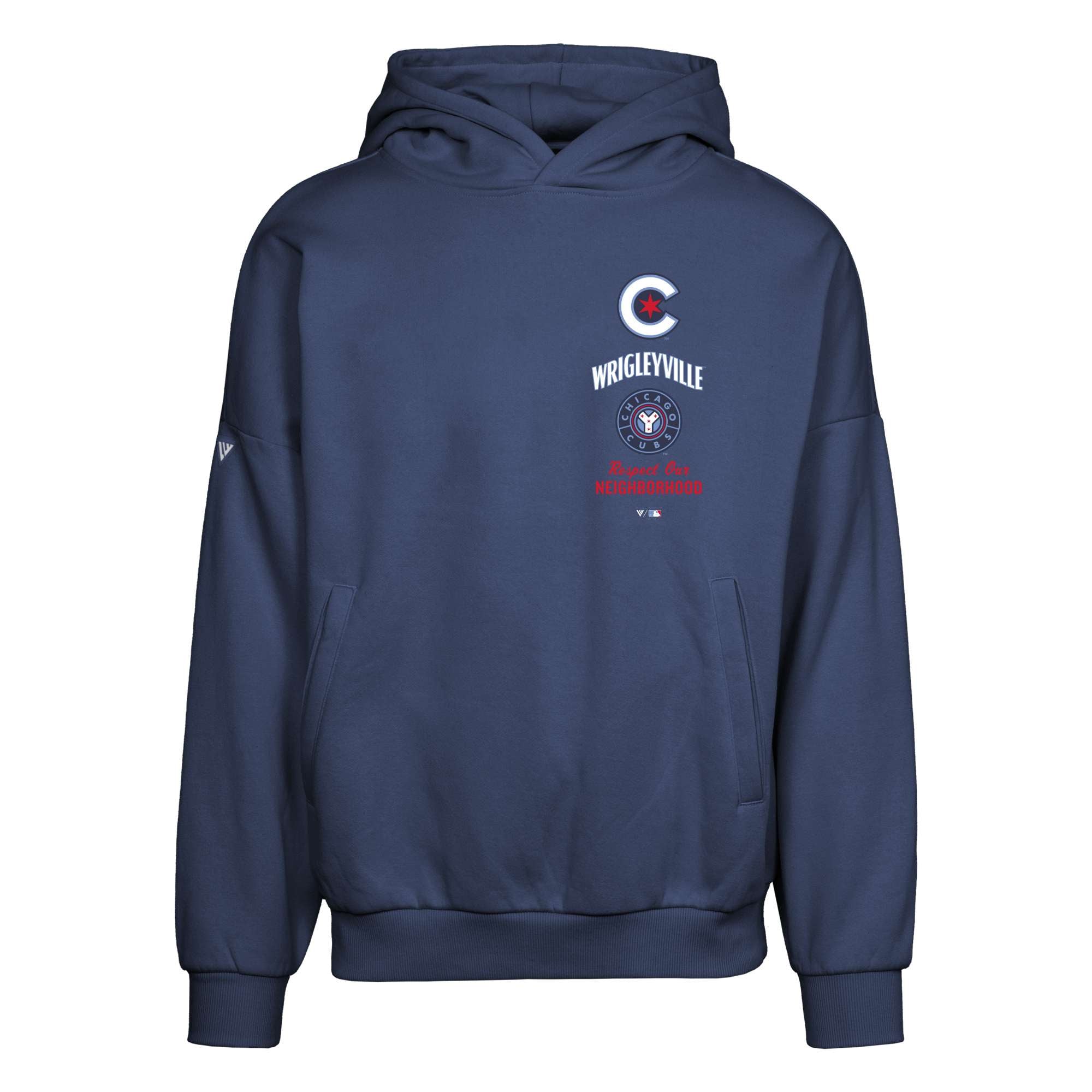 Men's Levelwear Royal Boston Red Sox City Connect Uproar Core Logo Pullover Hoodie Size: Small