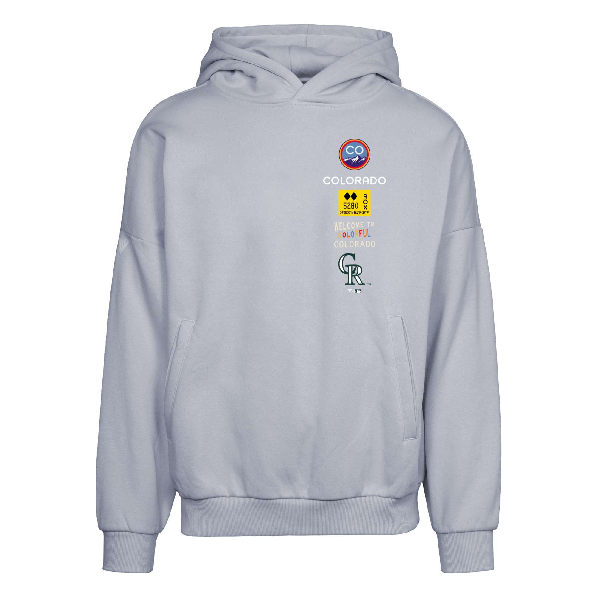 Los Angeles Angels Levelwear City Connect Phase Core Hoodie T-Shirt - Gray
