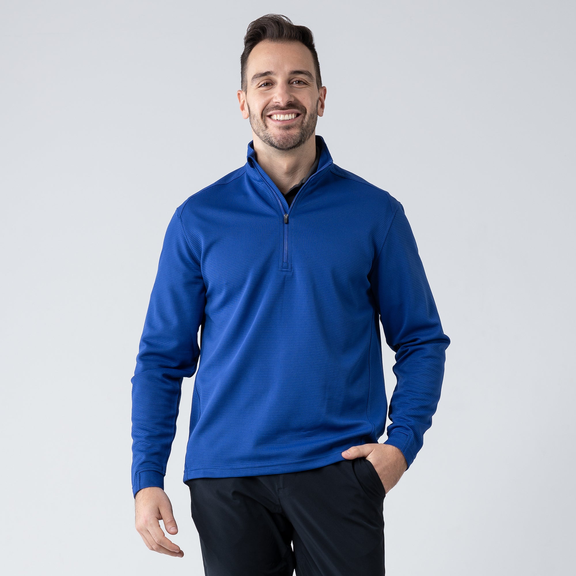 Texas Rangers Levelwear Pursue Insignia 2.0 Quarter-Zip Pullover