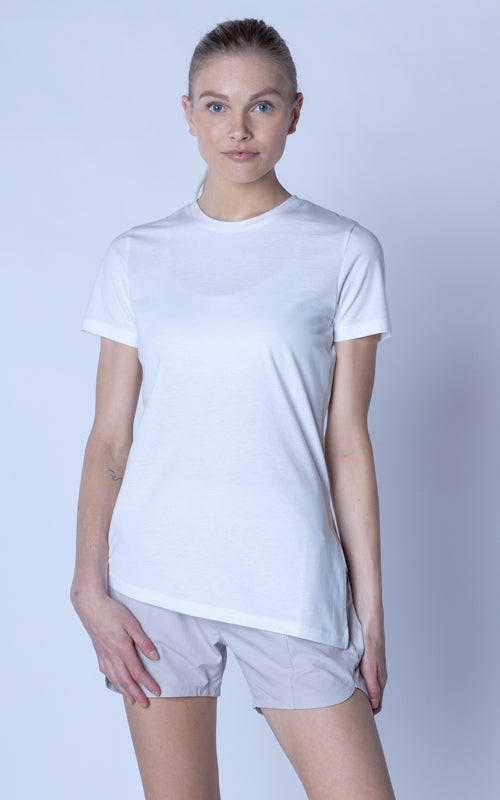 Women's Levelwear White Washington Nationals Birch T-Shirt
