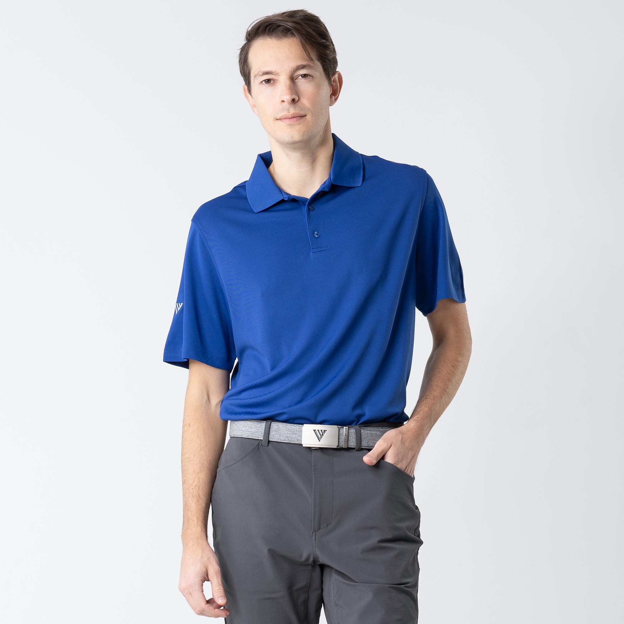 Men's Levelwear Royal St. Louis Blues Omaha Insignia Polo Size: Medium