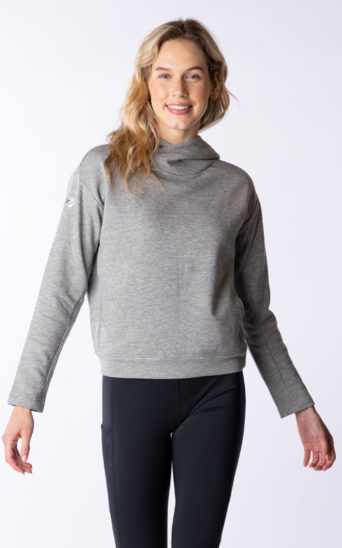 Colorado Avalanche Levelwear Women's Verve Evian Pullover Hoodie - Navy