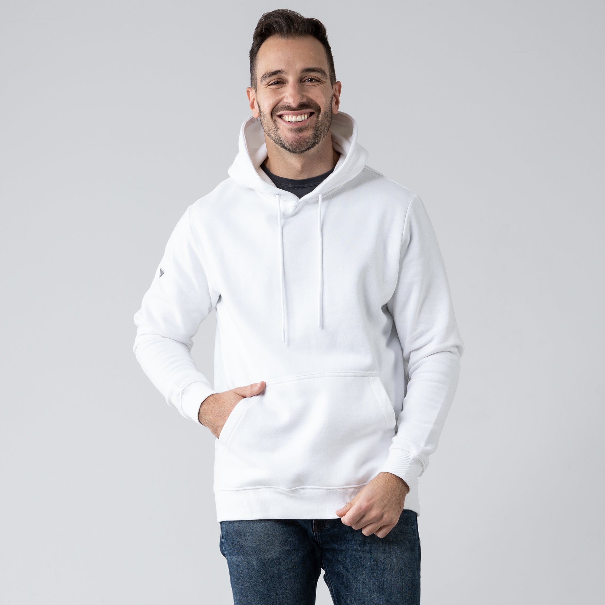 San Diego Padres Levelwear City Connect Podium Strike Pullover Hoodie -  White