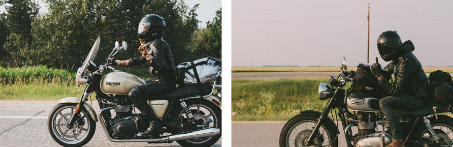 Viktor Radics - Town Moto Lifestyle, Riding motorcycles to Winnipeg