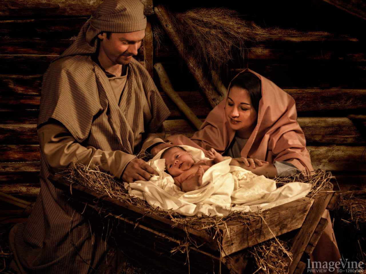 Joseph And Mary From The Bible