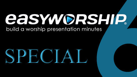 text background on easyworship 6