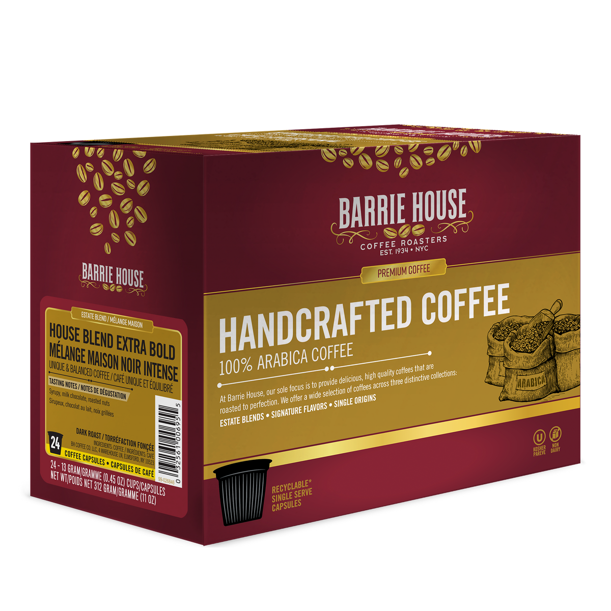 House Blend Extra Bold<br>Estate Blend<br>24 ct - Pods