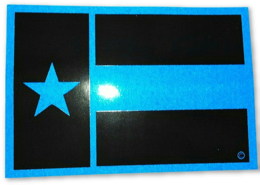 Texas State Flag Blue Line Decal – FrontLine Designs, LLC