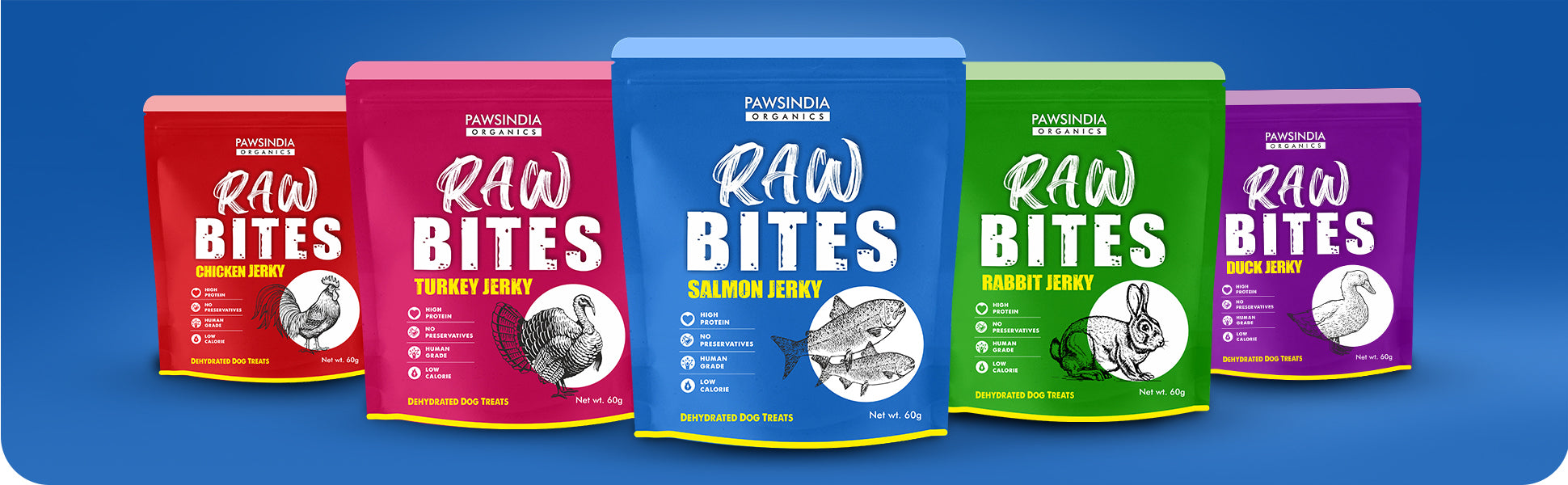 Dog Treats raw bites