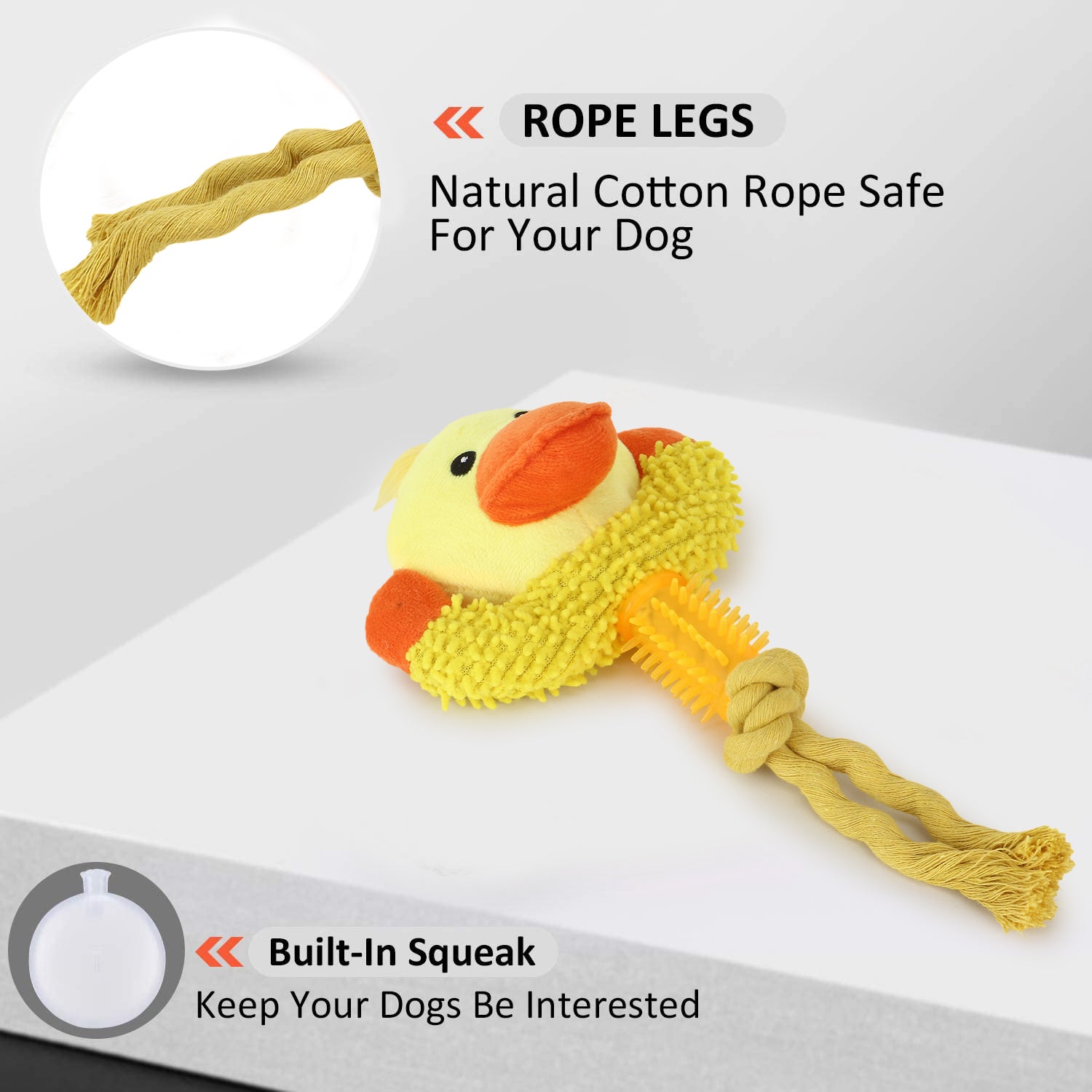 are baby toys safe for dogs