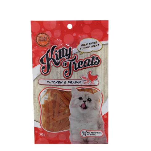 Kitty Treats Chicken With Shrimp 30g