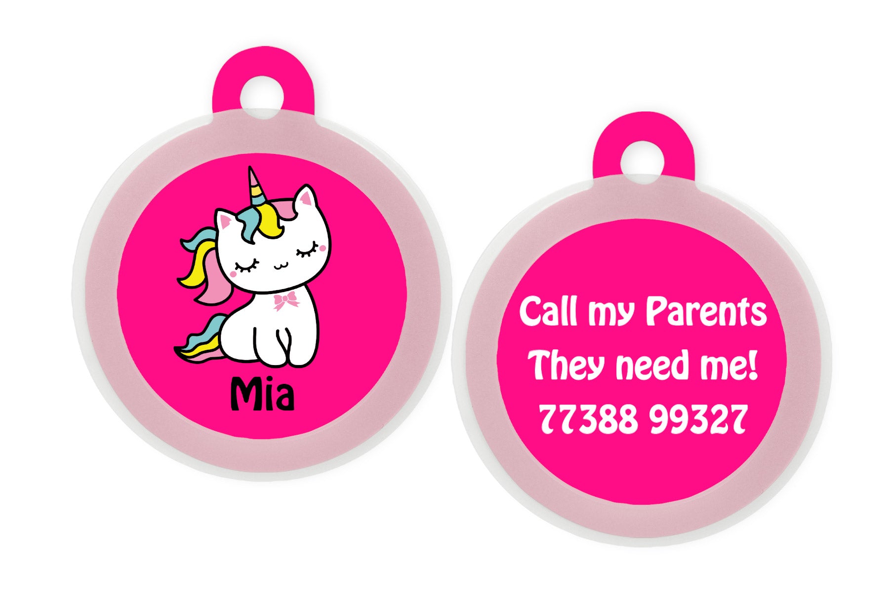 Customized Cat Tags