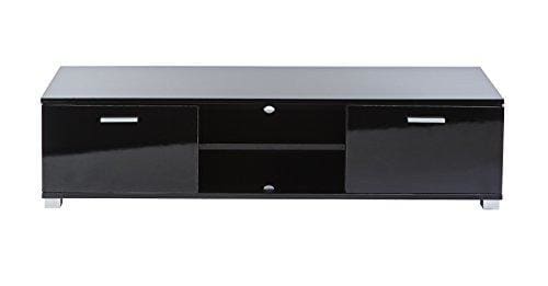 Black High Gloss Tv Cabinet Universal Suitable For Up To 55 Inch