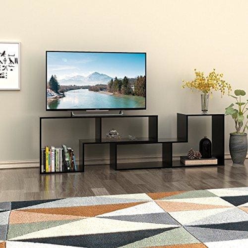 Devaise Versatile Wood Tv Unit Bookshelf Storage Shelf 15mm