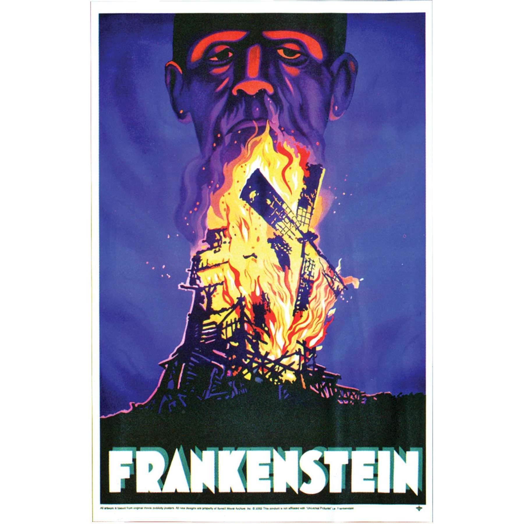 Frankenstein Poster Cling