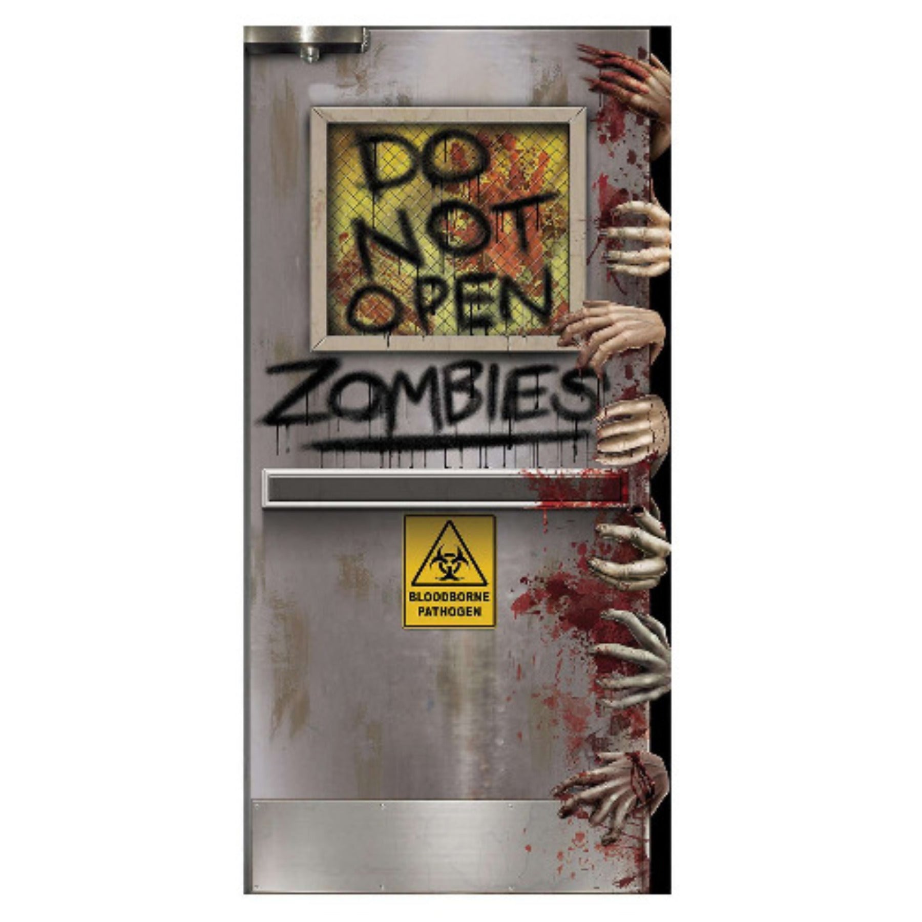 Zombies Lab Door Cover