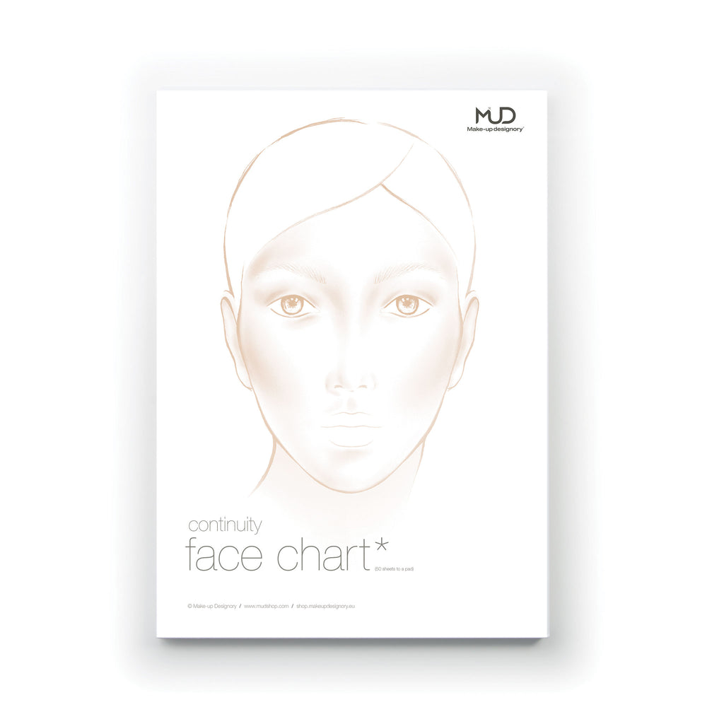 How To Draw A Makeup Face Chart